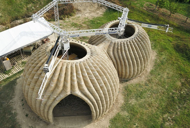 3D printed houses